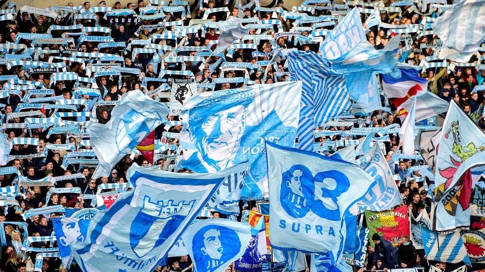 Svenska fotbollsklubbar med många fans – Malmö FF