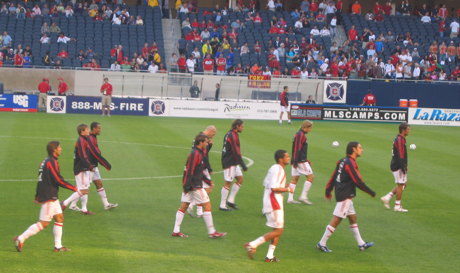Europeiska fotbollsklubbar med många fans – AC Milan